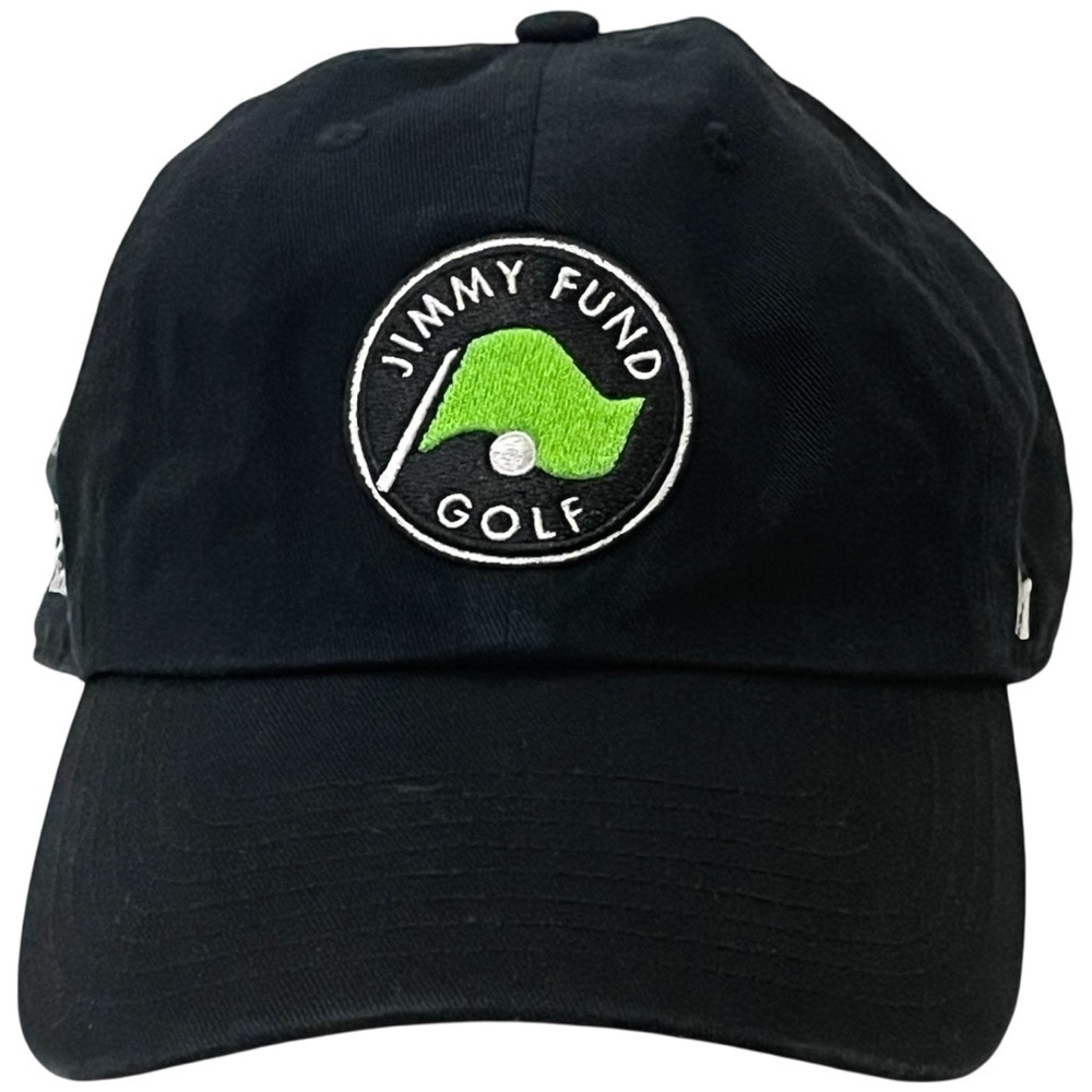 Jimmy Fund Golf Adjustable Black Cotton Ball Cap by '47 Brand
